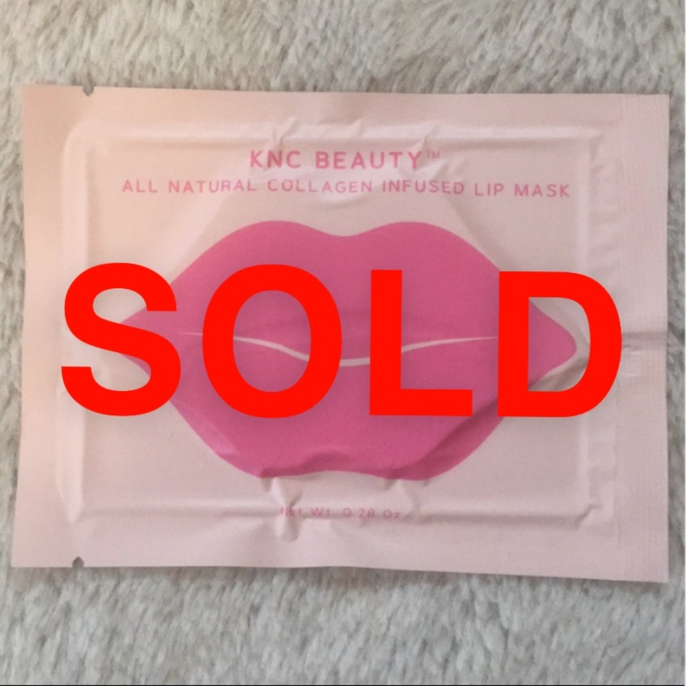 FREE with purchase! KNC Beauty COLLAGEN LIP MASK